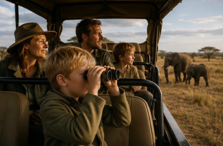 Luxe familiesafari in Afrika met kinderen en gids