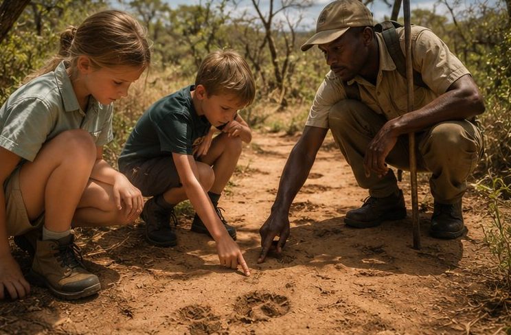Safari met gezin in Afrika bij een lodge in de natuur