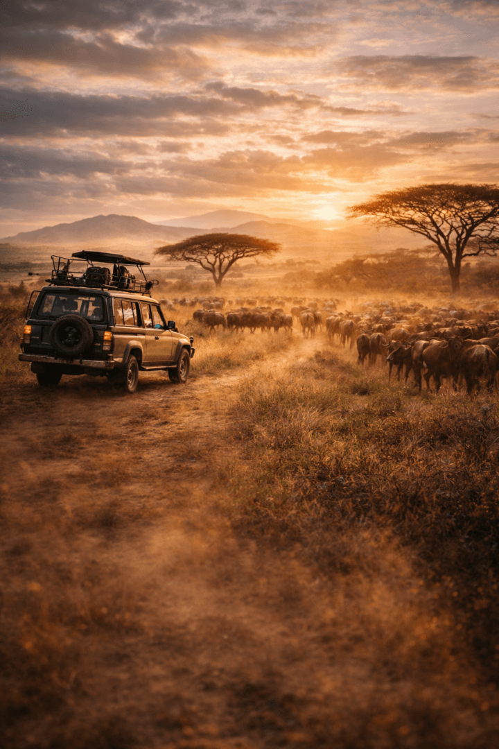 10 dagen Tanzania rondreis met jeep, savanne en migratie